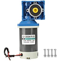 Los mejores  - Regalo De Abril Motor de reducción de velocidad de ajuste de engranaje helicoidal- DC 24V 120W 5D120GN-RV30 Velocidad…